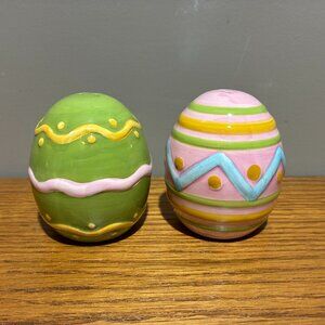 Ceramic Easter Eggs Salt & Pepper Shakers